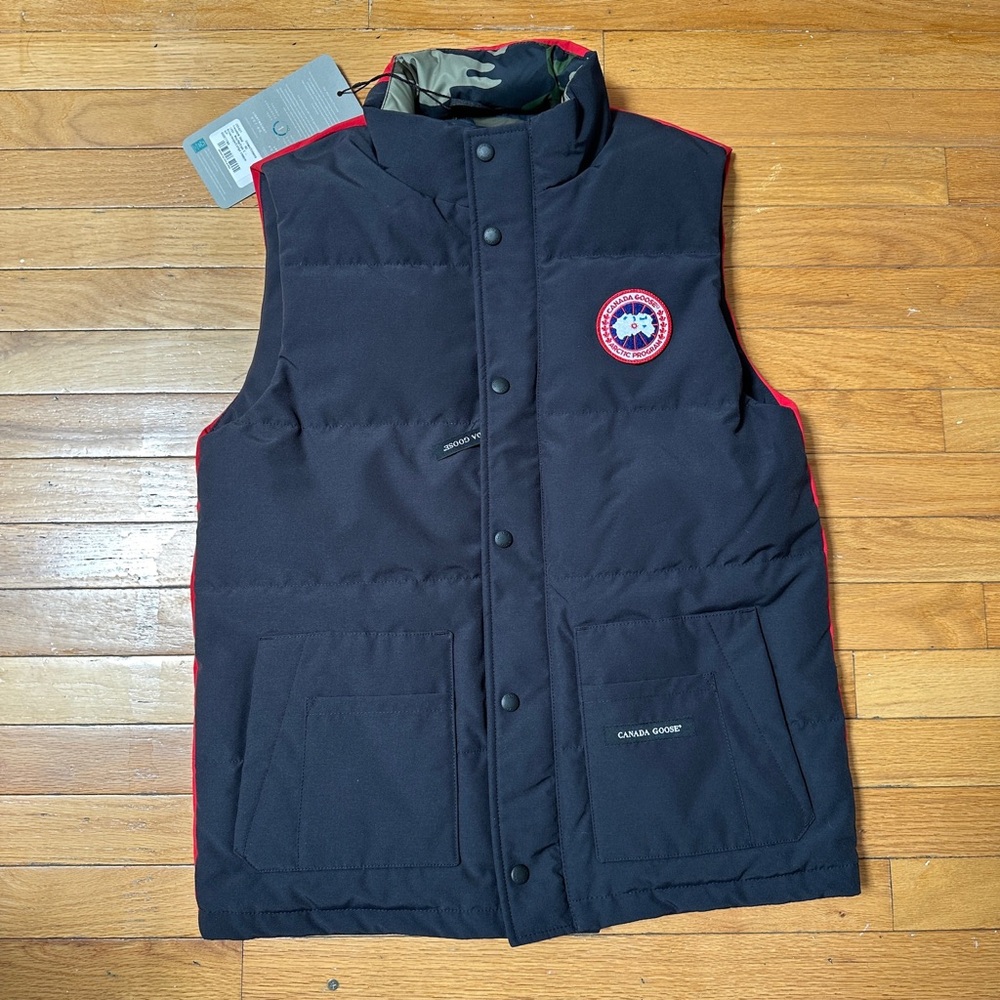 Canada Goose Unisex Reversible Freestyle Vest Size Small